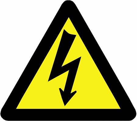 Decal Lightning Arrow Triangle